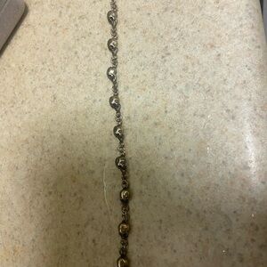 Silver Skull Chain Bracelet